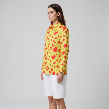 Trafalgar Law Cosplay Shirt, Red and Yellow