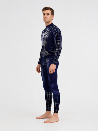 Spider-Man Costume Jumpsuit for Cosplay side view