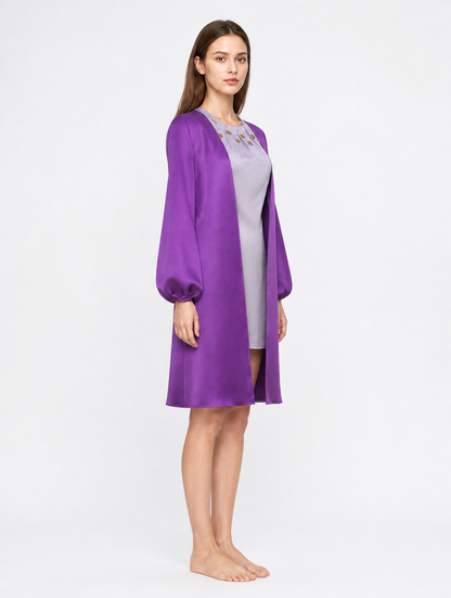 Nico Robin STAMPEDE Cosplay Dress, Long Purple