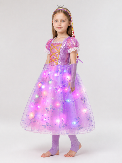 Glowing Princess Halloween Costume side view