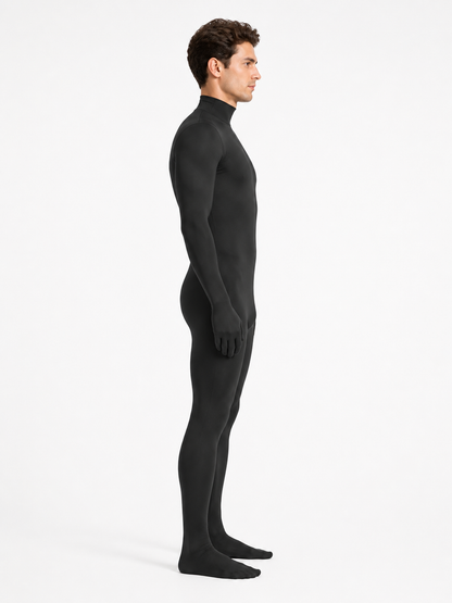 Black Invisible Costume for Halloween and Cosplay side view