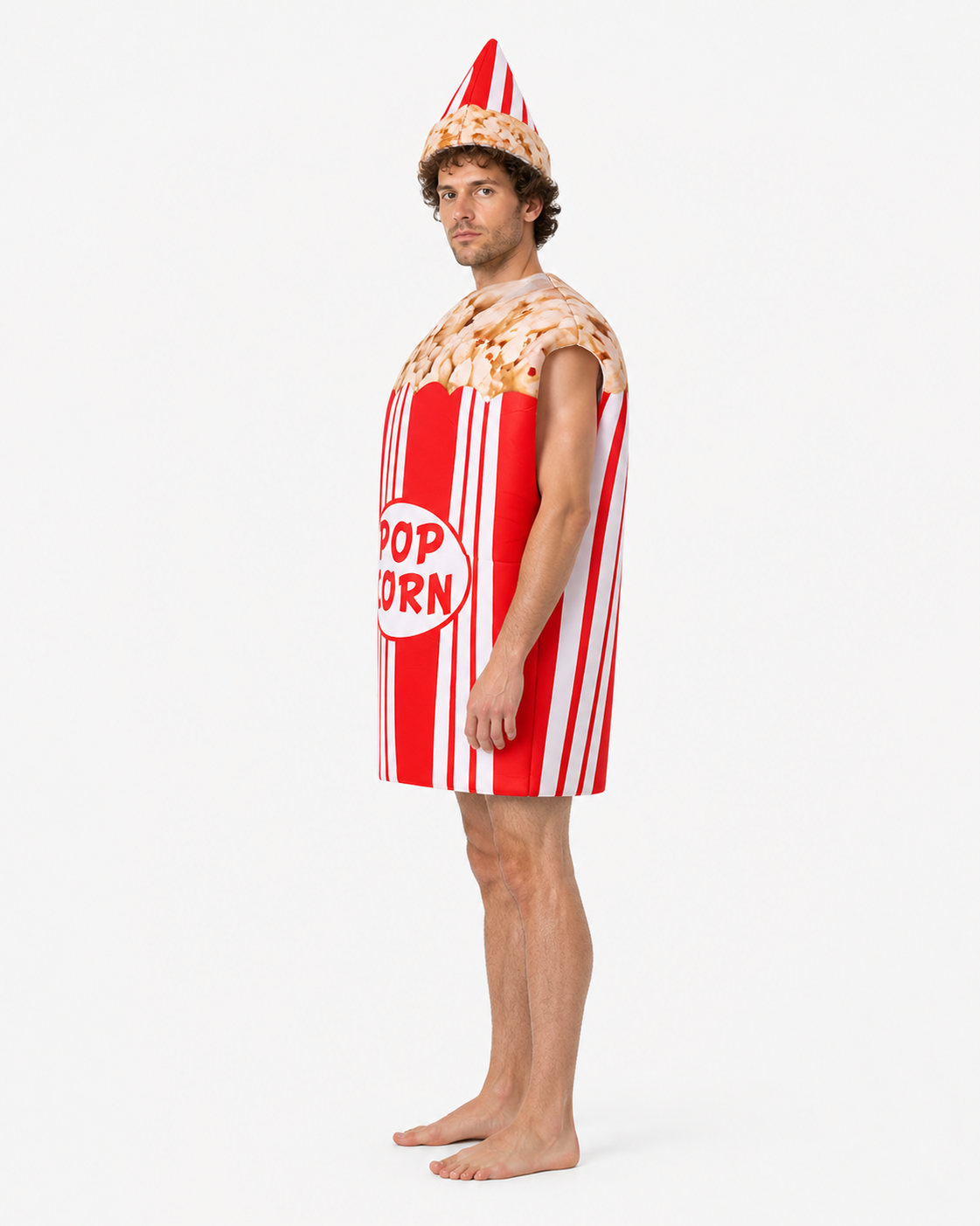 Mustard Costume with Pointed Cap side view