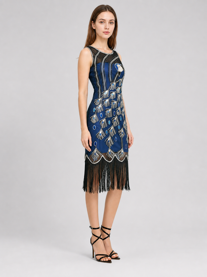1920s-Style Fringe Cocktail Dress
