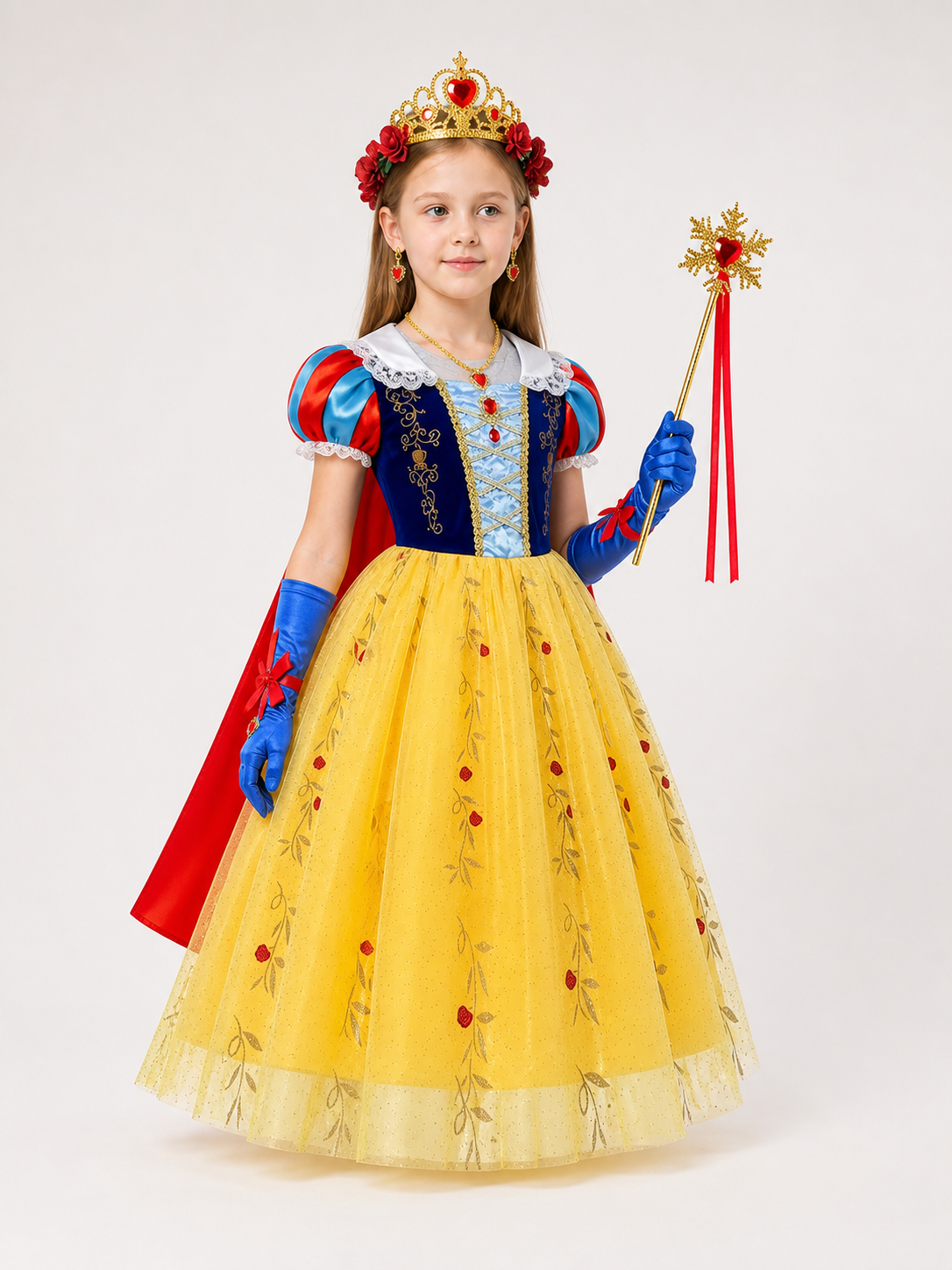 Princess Costume for Halloween and Cosplay side view