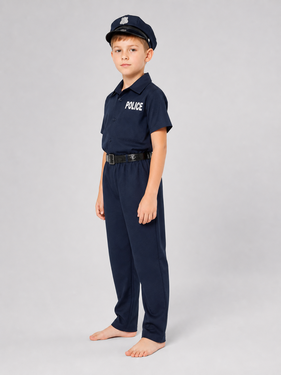 Police Costume for Role Play with Accessories