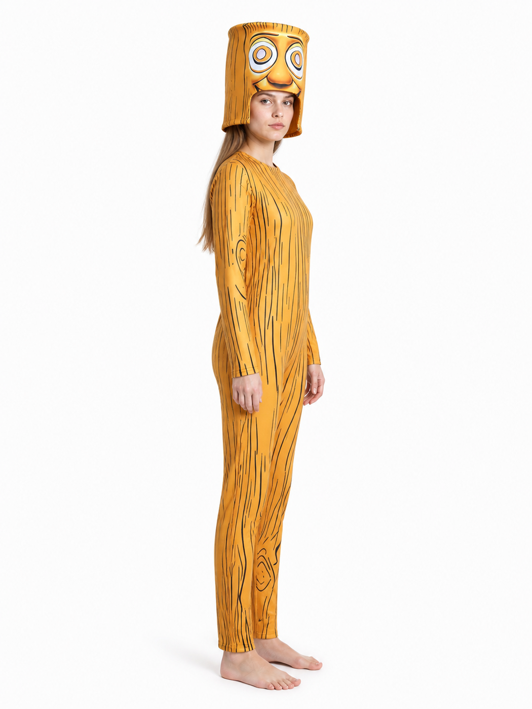 Wooden Man Carnival Costume with Headpiece