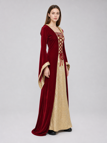 Medieval Hooded Zombie Cosplay Costume