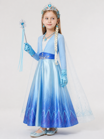 Snow Queen Carnival Costume for Cosplay