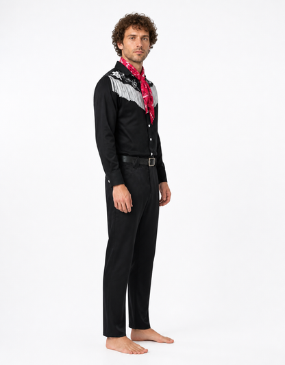 Western-Style Fringe Cosplay Costume side view