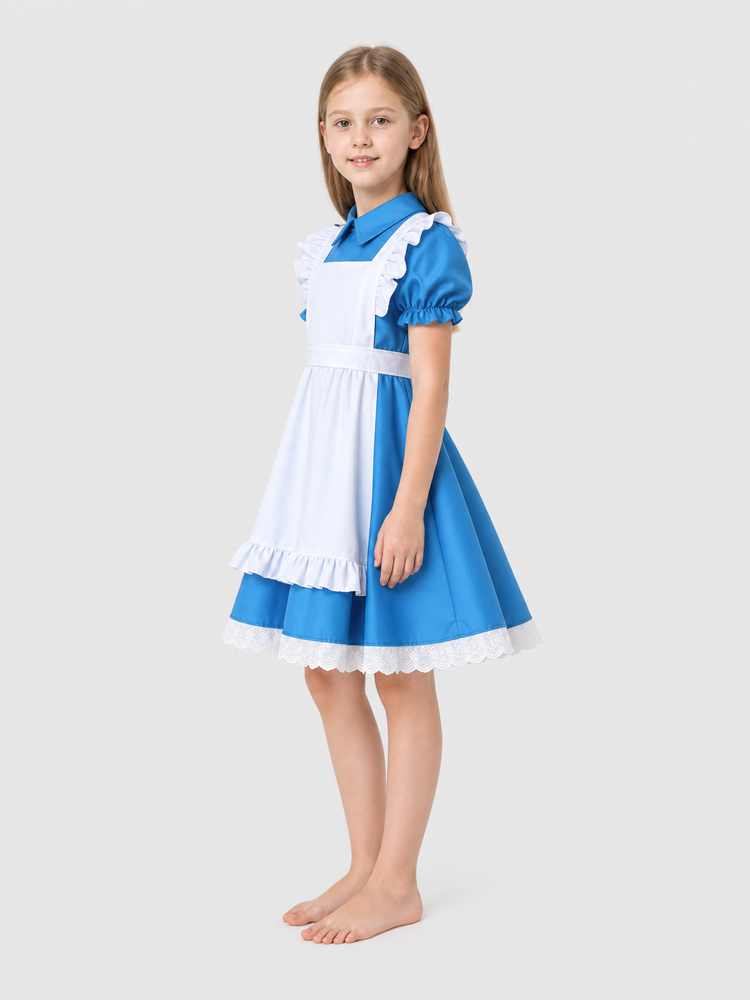 Alice Costume: Dress with Apron and Bow