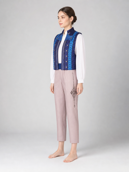 Fiyero Cosplay Costume: Vest, Shirt, and Pants