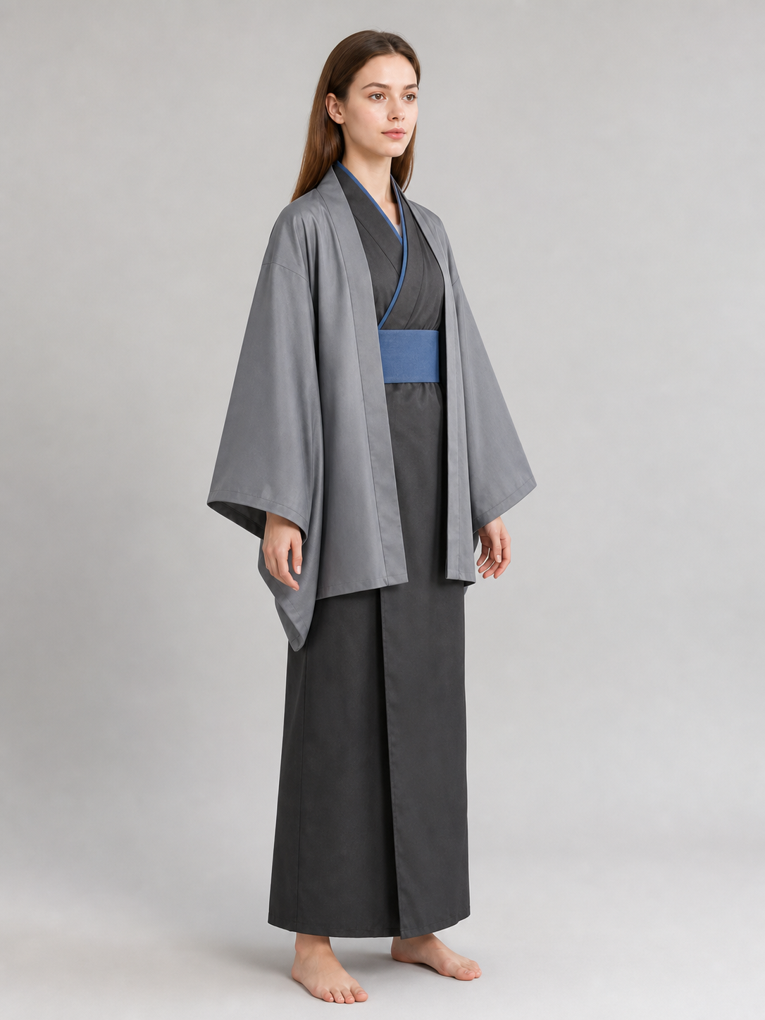 Jujutsu Kaisen Cosplay Set: Kimono and Belt