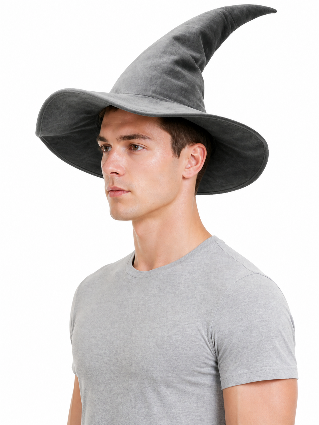 Wizard Costume Hat with Wide Brim