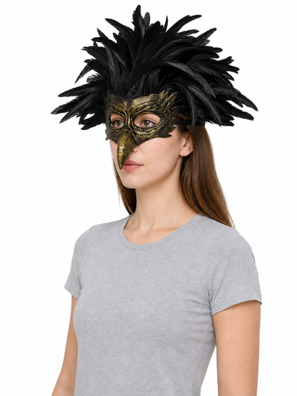 Eagle Feather Mask for Carnival and Masquerade