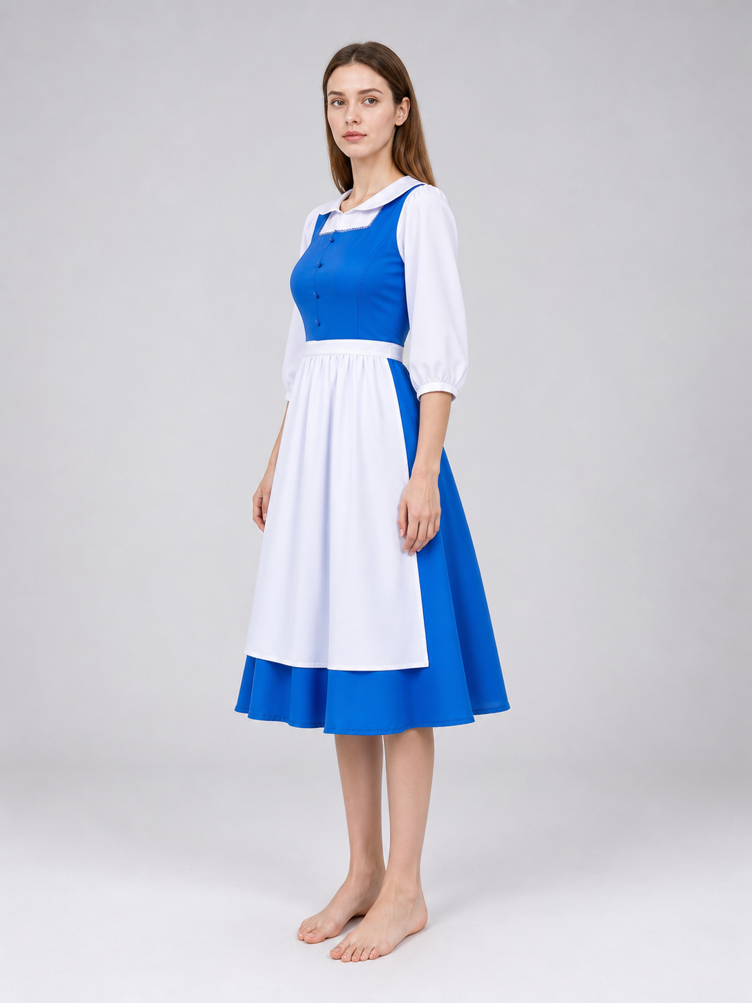 Maid cosplay dress with apron