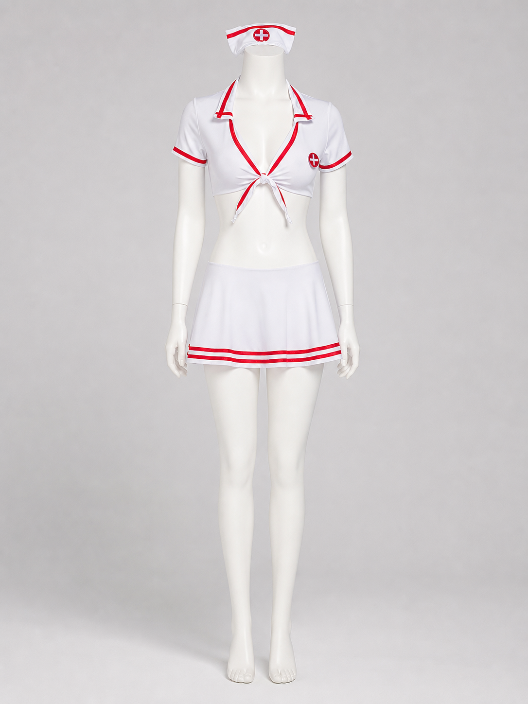 Medical Costume with Red Details, Set
