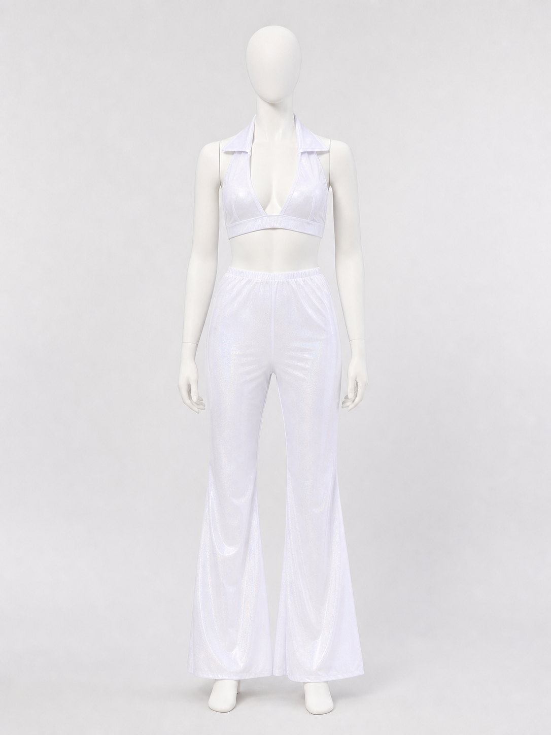 Disco-Style Cosplay Costume: Top and Pants