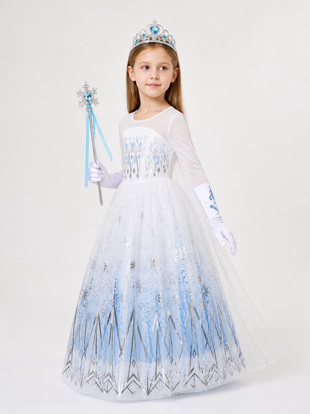 Snow Queen Costume for Halloween and Cosplay