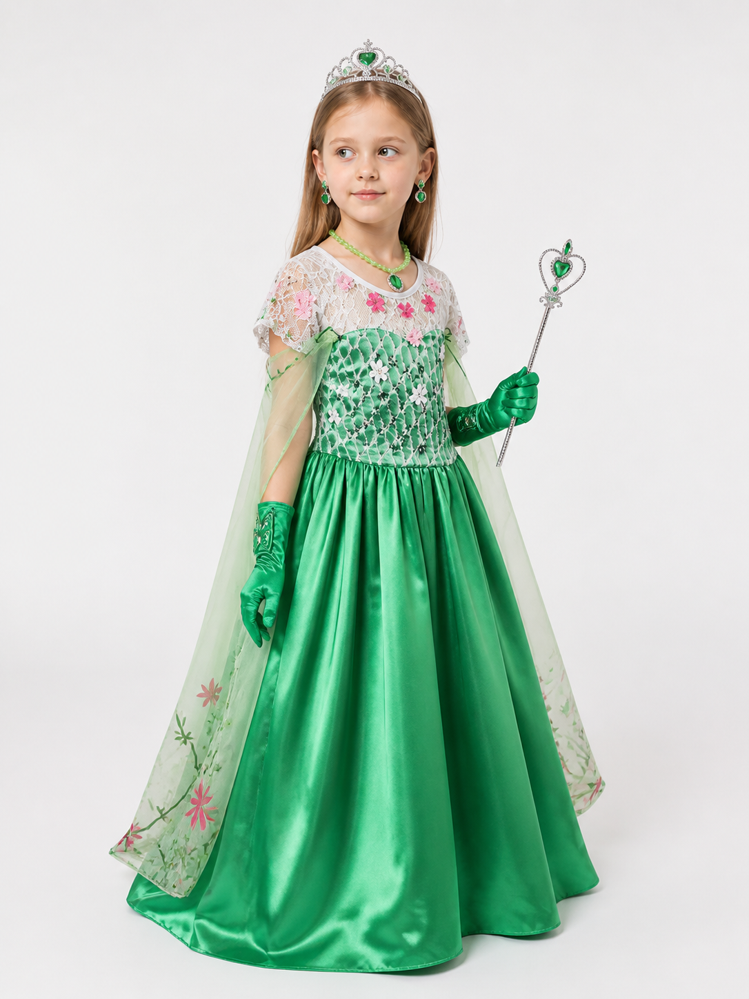 Princess Costume for Halloween and Cosplay side view