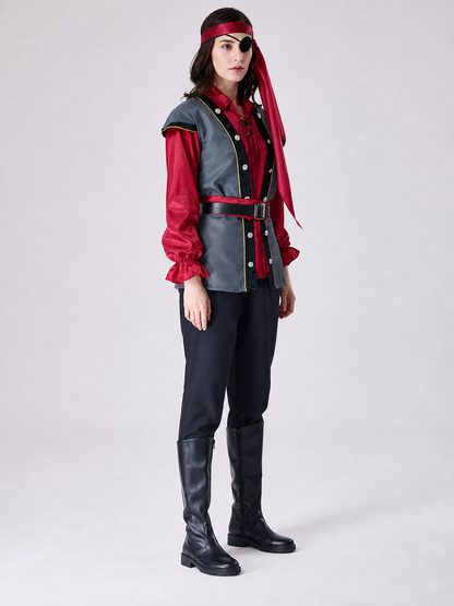 Halloween Pirate Costume side view