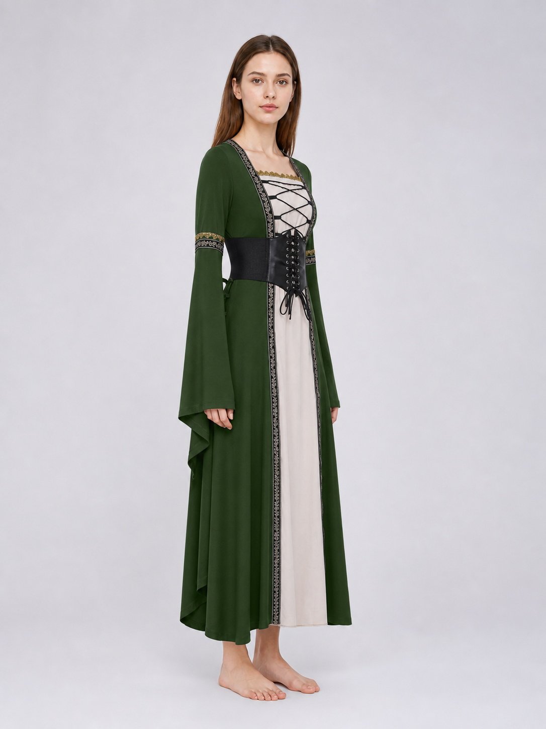 Gothic Costume Dress in a Medieval Style