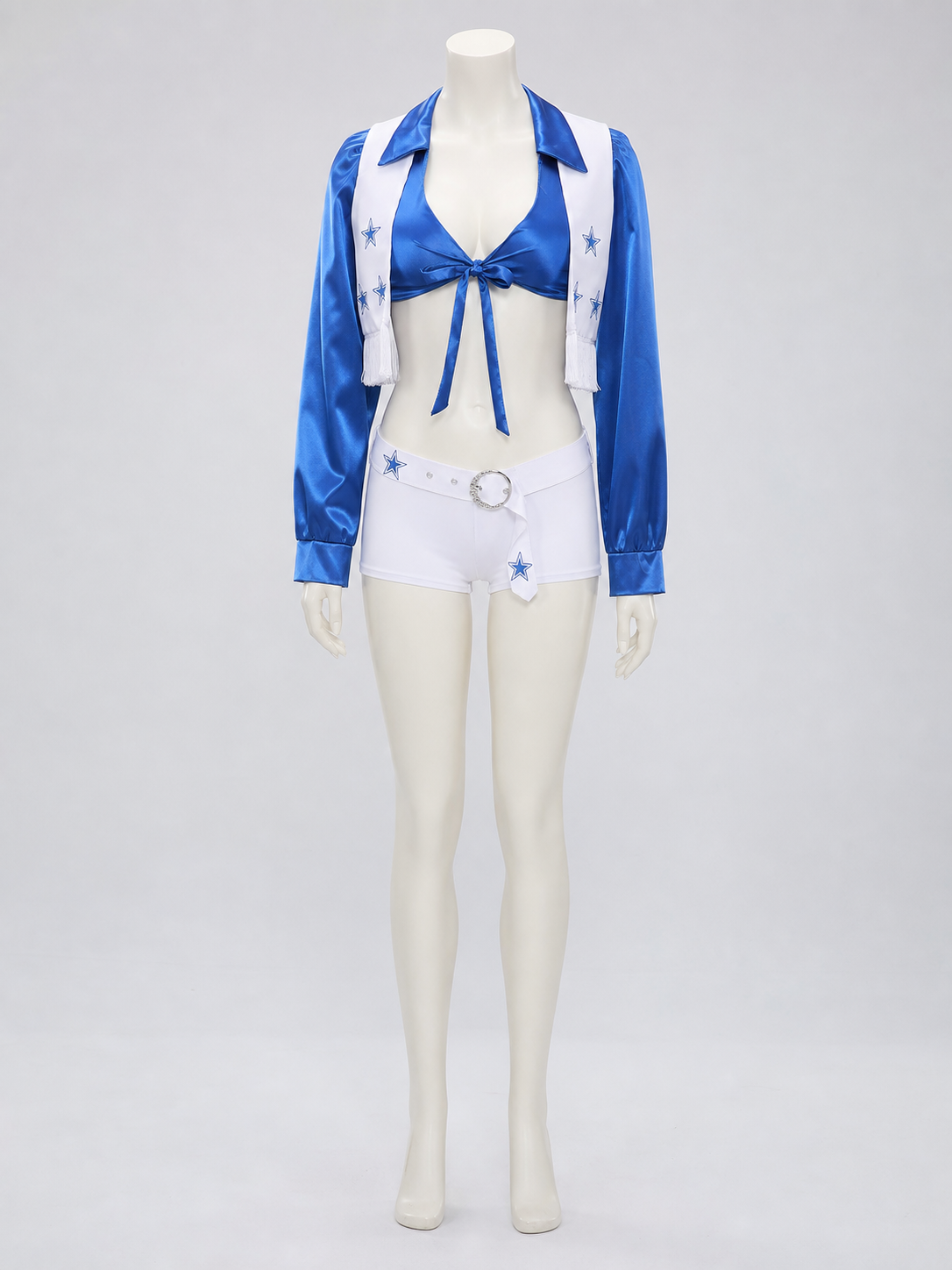 Stage Costume: Cropped Jacket, Top, and Shorts