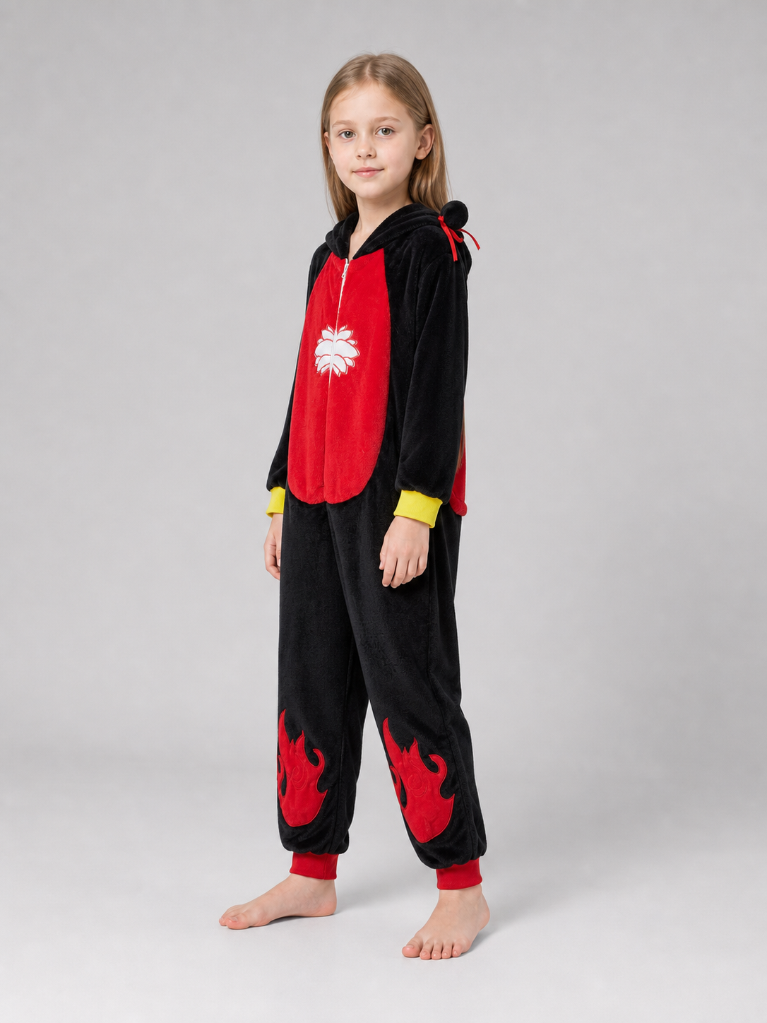 Carnival Hooded Jumpsuit Costume