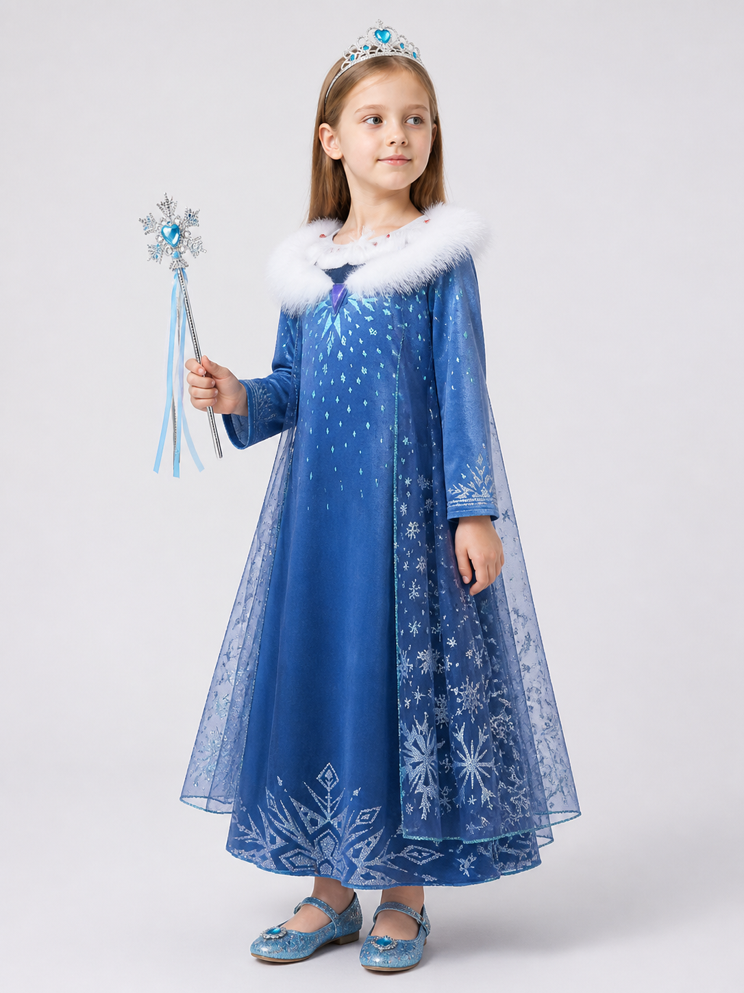 Snow Queen Costume for Halloween and Cosplay