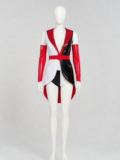 Cruella-Style Clown Costume