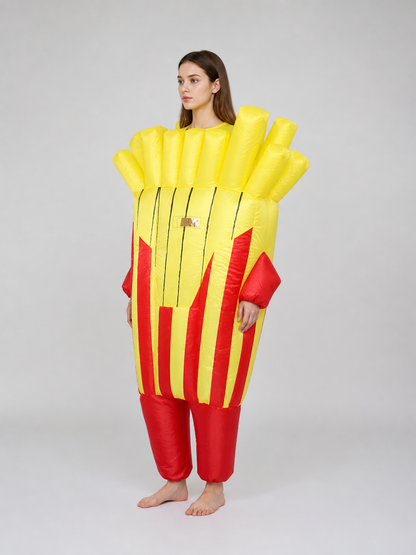 Inflatable French Fries Costume for Parties