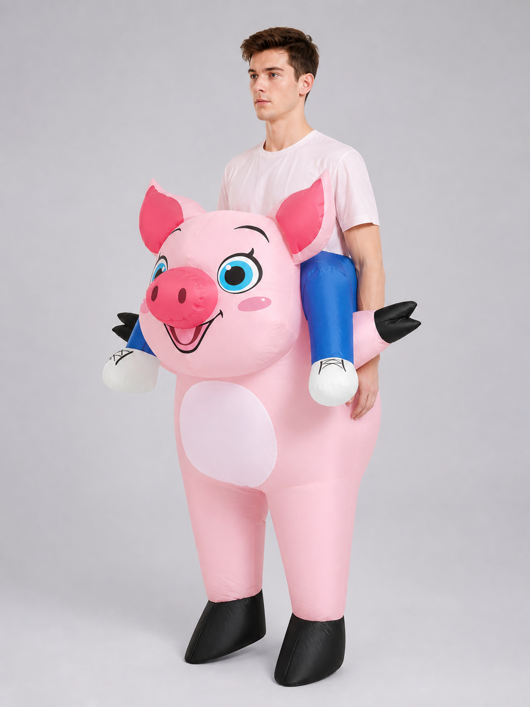 Inflatable Pig Costume for Parties and Halloween