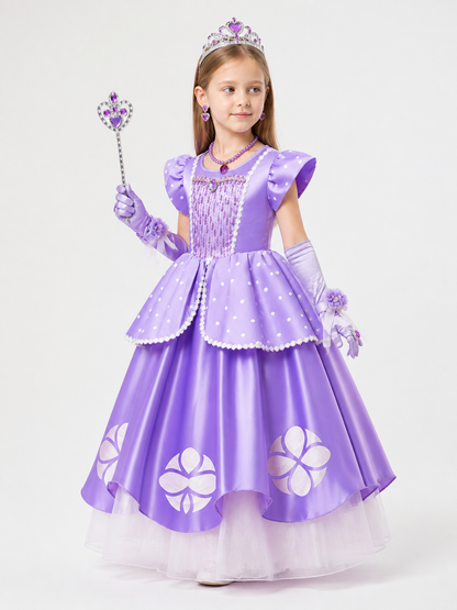Princess Carnival Costume for Halloween and Cosplay side view