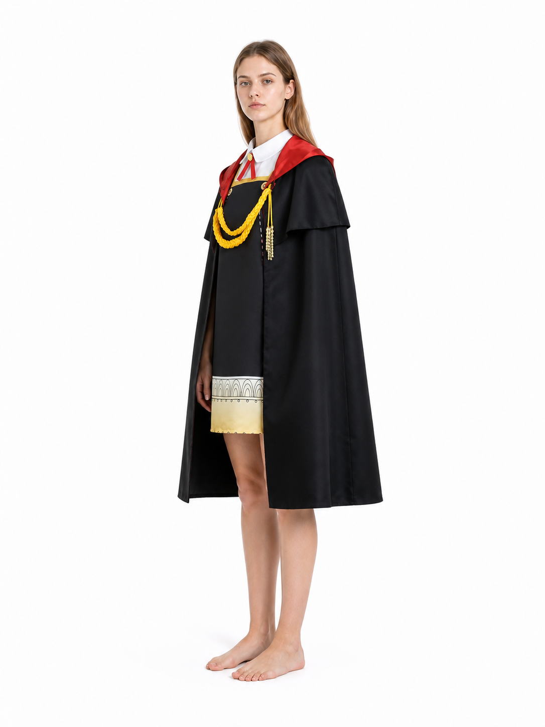 Anya Cosplay Costume from Spy x Family with Cape
