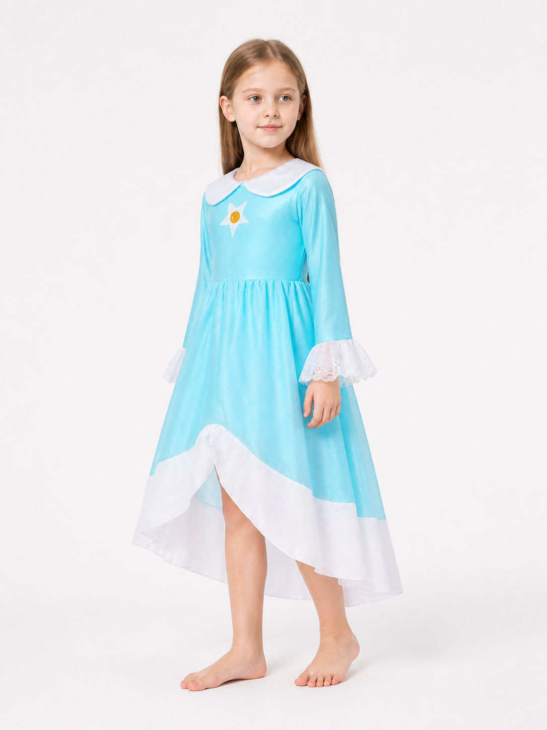 Blue Carnival Dress for Halloween and Cosplay