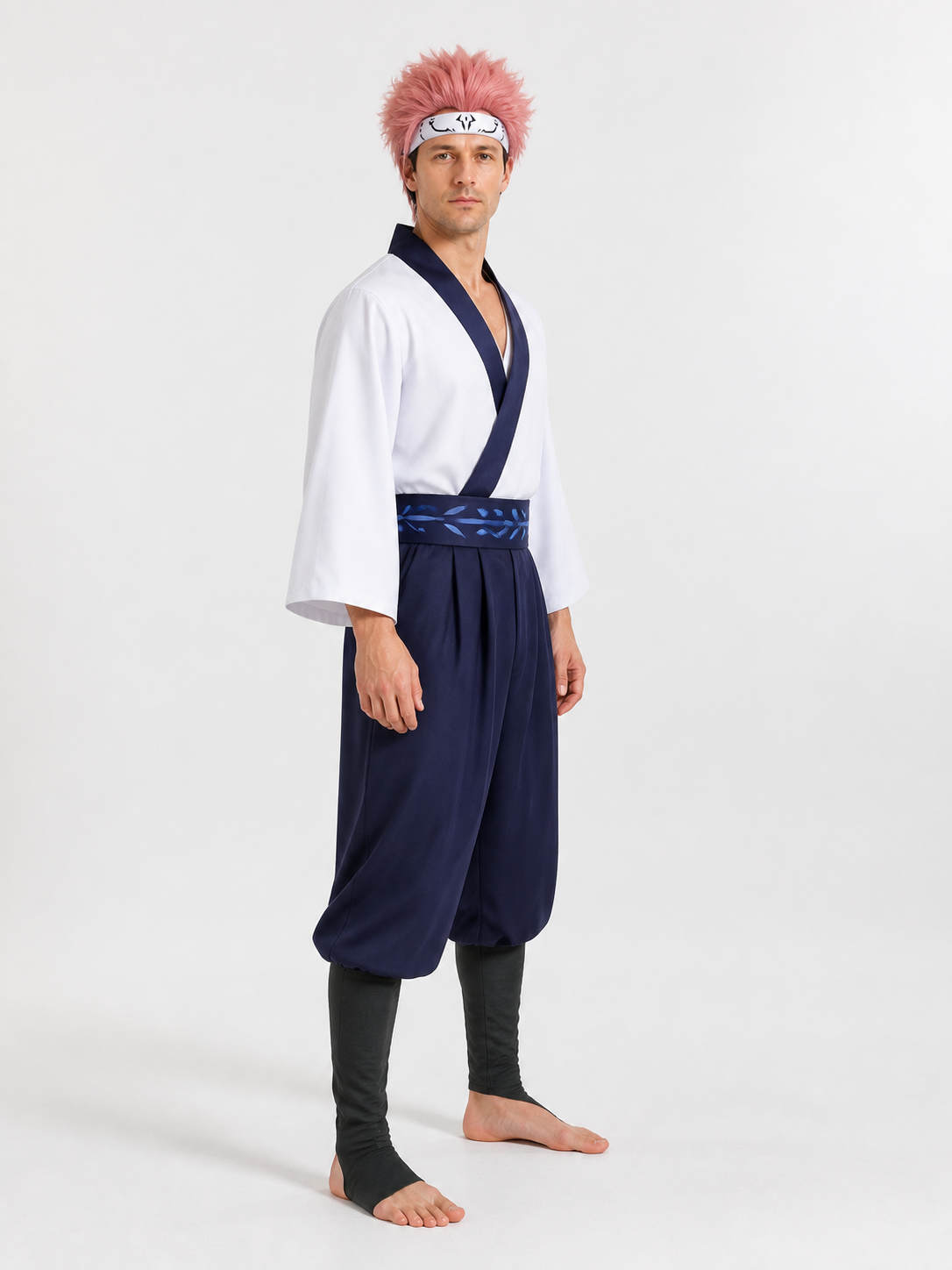 Sukuna Cosplay Costume from the Anime Jujutsu Kaisen side view