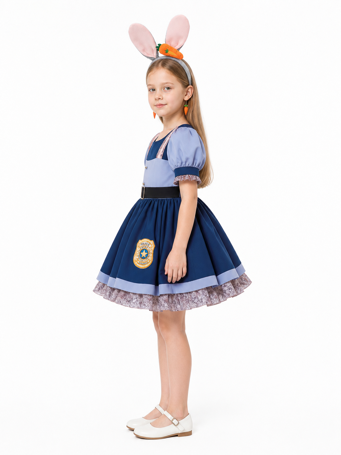 Children's Police Bunny Costume for Halloween