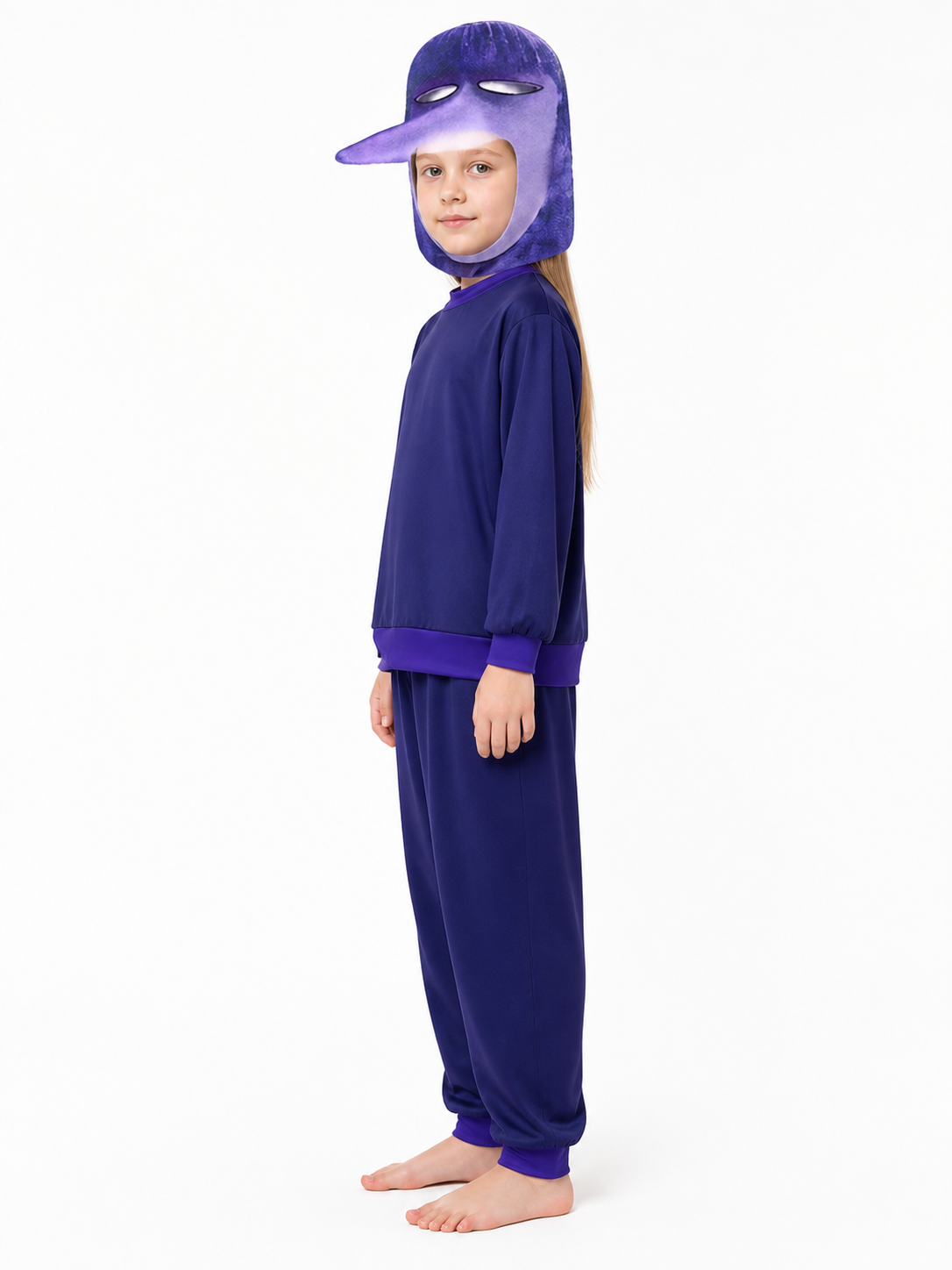 Kids Inside Out 2 Character Costume for Cosplay and Stage Performances side view