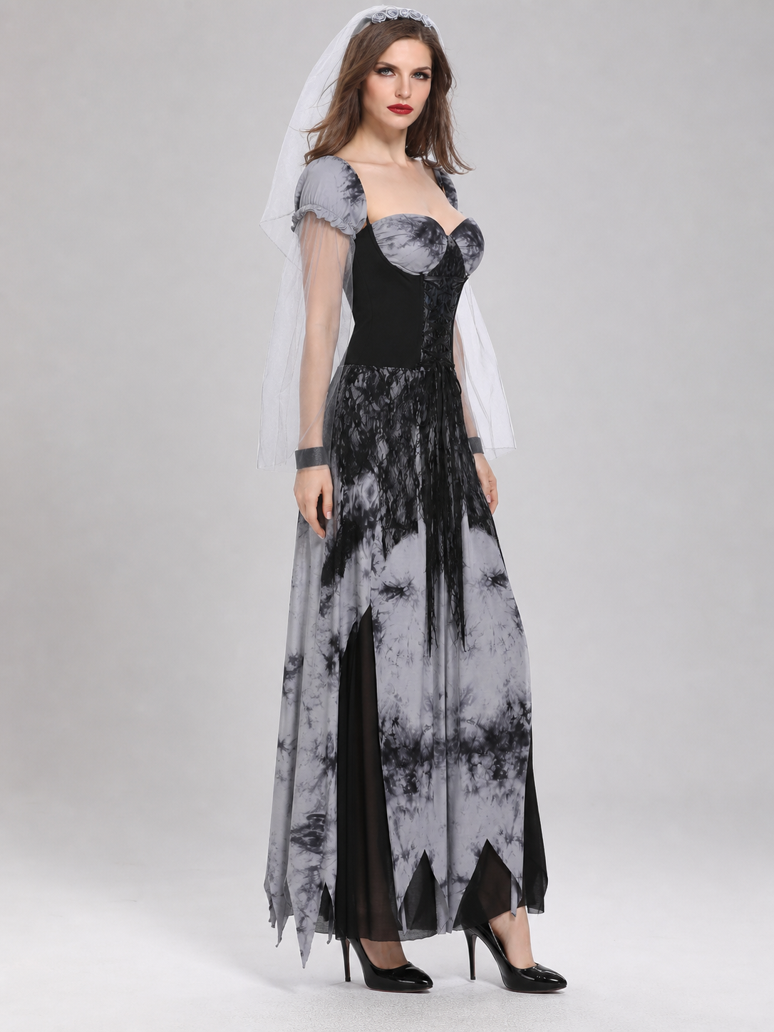 Gothic-Style Halloween Stage Costume