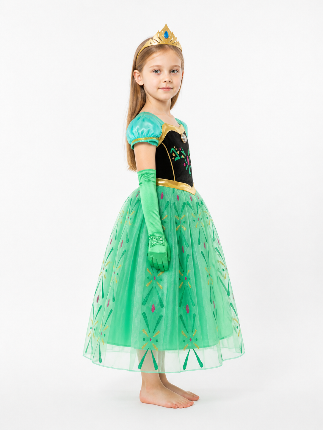 Princess Anna Halloween Costume side view