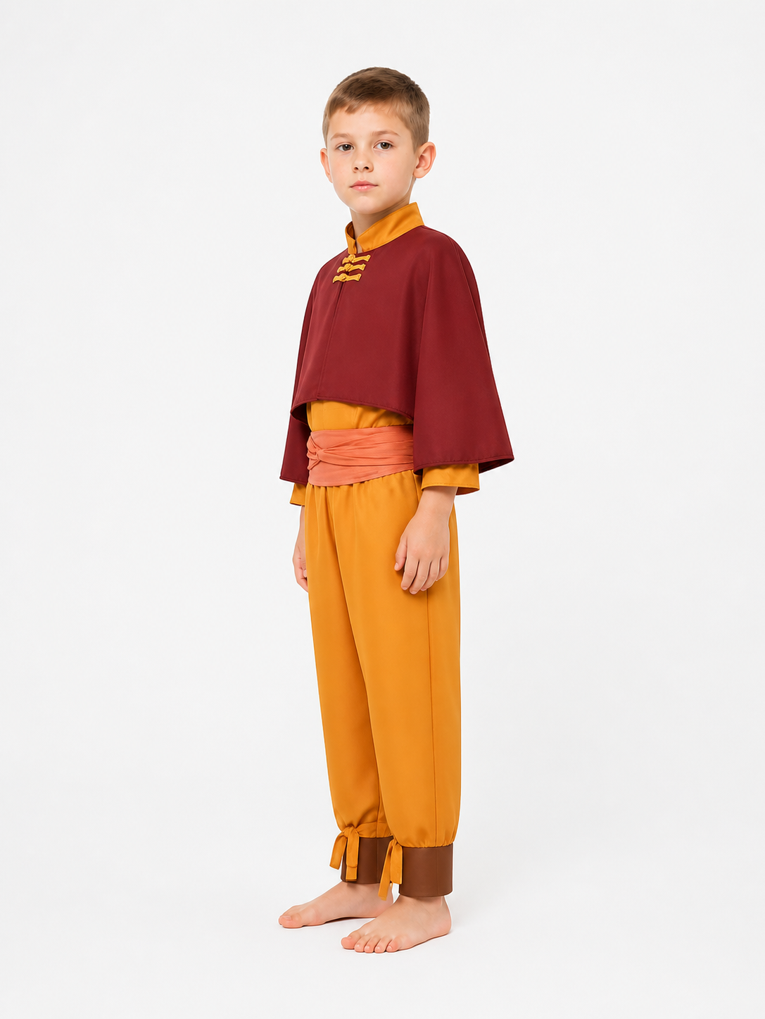 Aang Cosplay Costume from Avatar for Halloween side view