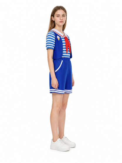 Children's Ice Cream Vendor Costume, 3 Pieces side view