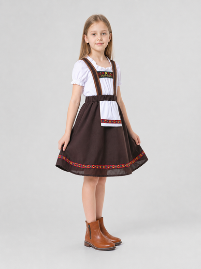 Bavarian Folk-Style Costume Dress