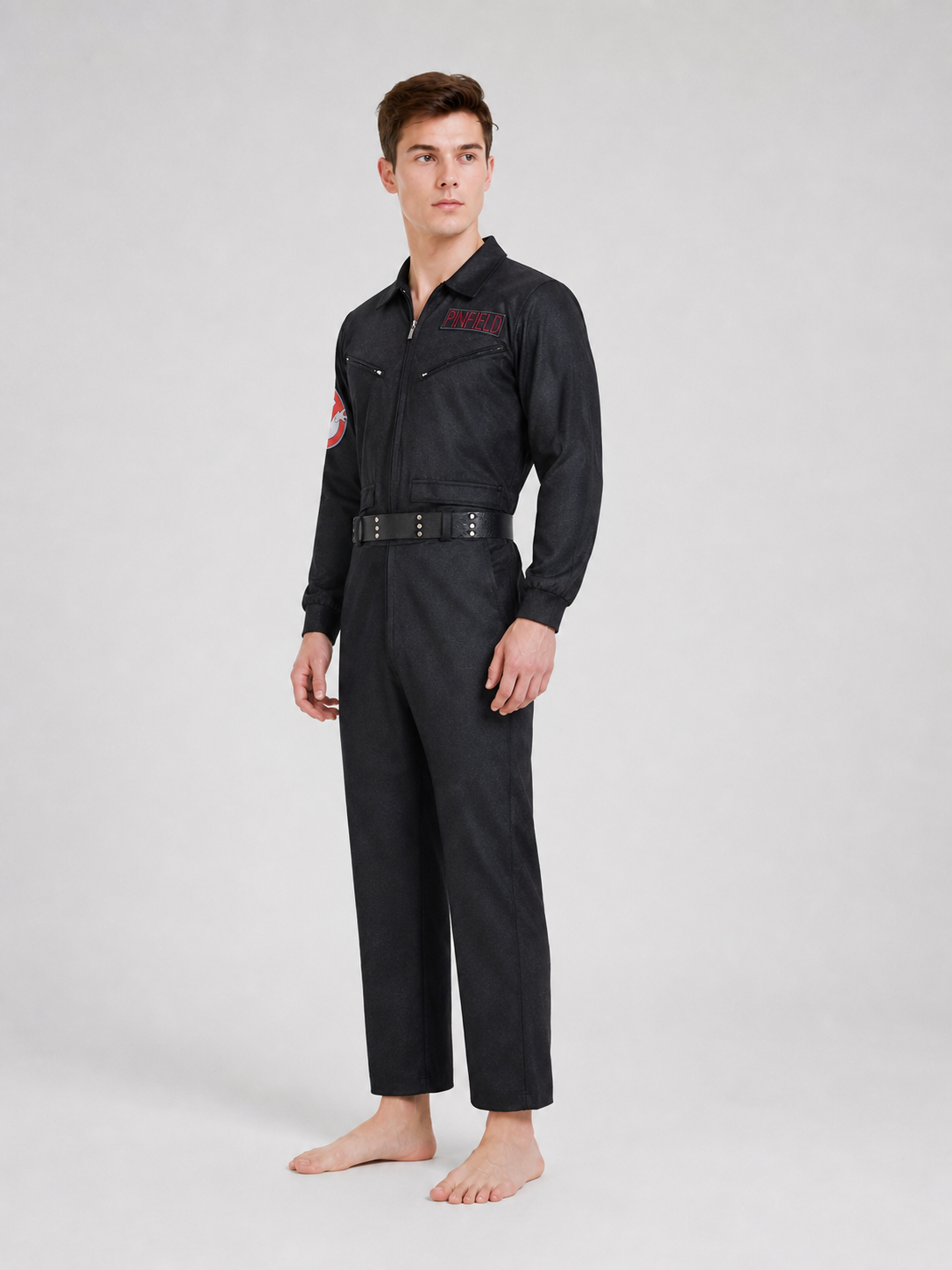 Black Ghostbusters Cosplay Jumpsuit