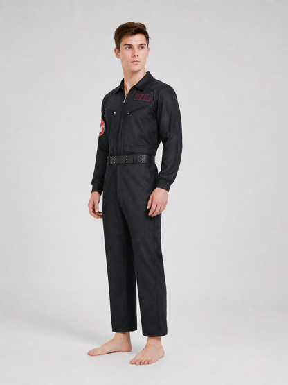 Black Ghostbusters Cosplay Jumpsuit