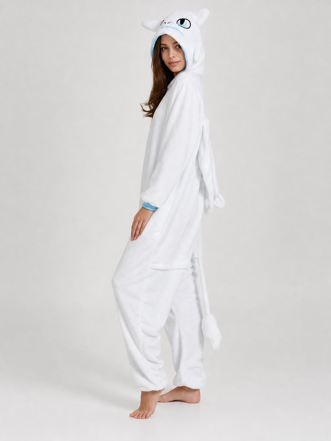 Hooded Dragon Kigurumi, One-Piece Home Costume