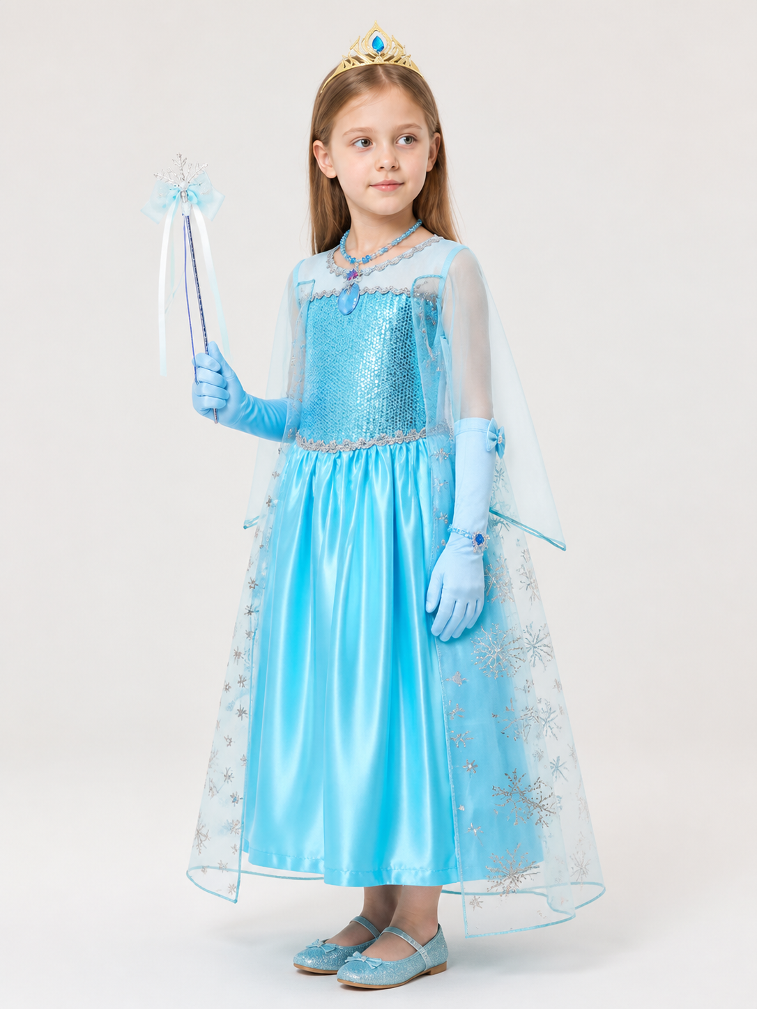 Snow Princess Halloween Costume side view
