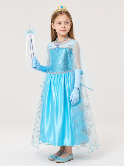 Snow Princess Halloween Costume side view
