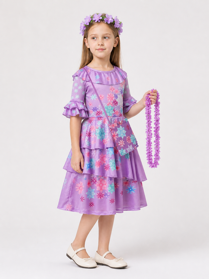 Purple Princess Costume side view