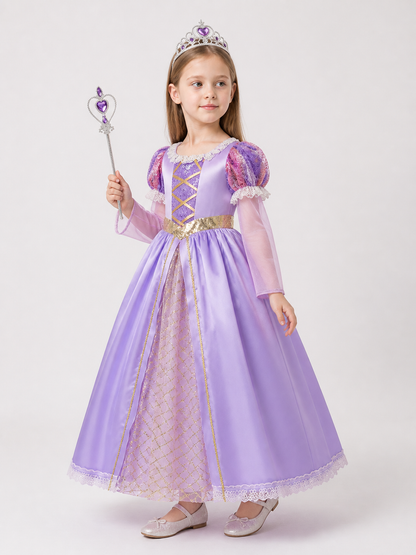 Princess Costume for Halloween and Cosplay side view