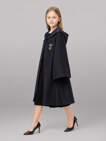 Wizard Costume with Robe, Hat, and Accessories